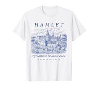 Shakespeare Hamlet Cute Book Lover Bookworm Drama Teacher Maglietta