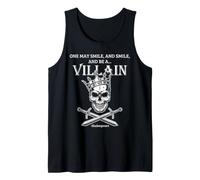 Shakespeare Hamlet Villain Citazione Skull Crown Drama Canotta