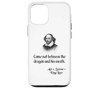 Shakespeare King Lear Citazione - Come Not Between the Dragon Custodia per iPhone 12/12 Pro
