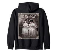 Shakespeare Le allegre mogli di Windsor Felpa con Cappuccio