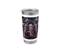 Shakespeare Letteratura Inglese Frankenstein Mostro Spaventoso Bicchiere termico in acciaio inox doppia parete