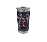 Shakespeare Letteratura Inglese Frankenstein Mostro Spettrale Bicchiere termico in acciaio inox doppia parete