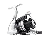 Shakespeare Mulinello da spinning Mach 1 - Corpo e rotore in grafite leggera, cuscinetti a sfera 2+1, sistema di trascinamento fluido e cappa extra rigida per la pesca in acqua dolce e salata - 3000