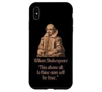 Shakespeare Play Citazione da Hamlet di William Shakespeare Custodia per iPhone XS Max