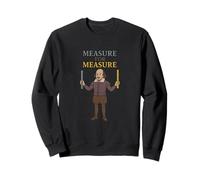 Shakespeare - Righello metrico Imperiale con misurazione invecchiata Felpa