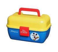 Shakespeare Scatola da pesca per esche - Disney Marvel Mattel | Scatola da pesca giocosa, facile da aprire | vassoio interno | grande scomparto | maniglia pieghevole | Per pescare in