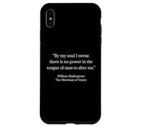 Shakespeare Shirt By My Soul I Swear Citazione di Shakespeare Custodia per iPhone XS Max