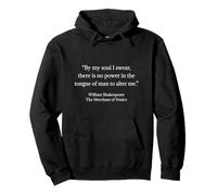Shakespeare Shirt By My Soul I Swear Citazione di Shakespeare Felpa con Cappuccio