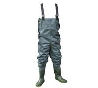Shakespeare Sigma - Cosciali da pescatore in nylon, con suola rinforzata, verde (verde), Size 12