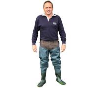SHAKESPEARE SIGMA NYLON HYP WADER STIVALE COSCIA PESCA CARPFISHING MARE
