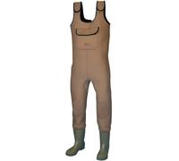 Shakespeare Sigma - Trampolieri Impermeabili in Neoprene con Suola a Tacchetto, per Uomini e Donne, per guadare, Pesca a Mosca, Caccia, Lavoro di Fango, Marrone
