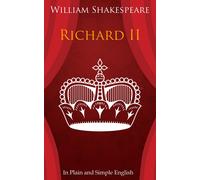 Shakespeare William King Richard The 2Nd In Plain BOOK NUOVO