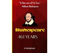 Shakespeare's Wisdom: A 300-Page Lined Notebook with Inspirational Quotes