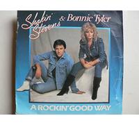 Shakin' Stevens - A rockin' good way (1983, & Bonnie Tyler) / Vinyl single [Vinyl-Single 7'']
