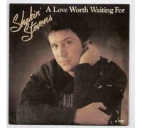 SHAKIN STEVENS - SHAKIN STEVENS - A LOVE WORTH WAITING FOR - 7" VINYL