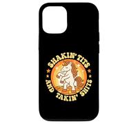 Shakin Tette e Takin Merda Unicorno Sporco Adulto Umorismo Donne Custodia per iPhone 12/12 Pro