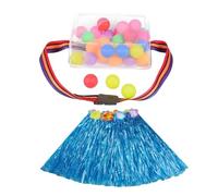 Shaking Swing Balls Game Set Interattivo Portatile con Gonna | Scuoti la Scatola per Far Uscire le Palline per in Interni e Giardini per Bambini e Adulti