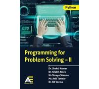 Shakti Kumar Shakti Arora B K Ve Programming for Problem Solving - (Tascabile)