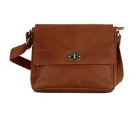Shalimar Messenger Bag A4 Format (Anche iPad) Bovina Pelle, Borsa da Donna Women's, Marrone, 32x25x7 cm