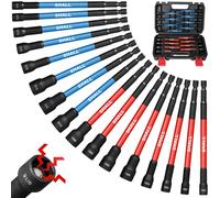 SHALL Set di cacciaviti magnetici lunghi da 16 pezzi