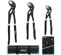 SHALL Set di pinze per giunti scanalati in 3 pezzi, pinze per 3 pinze push-lock