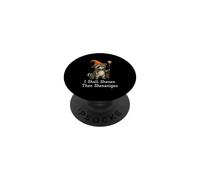 Shall Shenan e poi Shenanigan Raccoon Wizard Fantasy Meme PopSockets PopGrip Adesivo