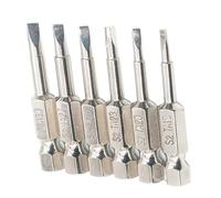 Shallho 6 cacciaviti a triangolo magnetici da 1/4 pollici, TA1.8, TA2.0, TA2.3, TA2.5, TA2.7, TA3.0, lunghezza 50 mm