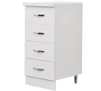 Cassetiera Per Cucina 4 Cassetti Bianco 8967