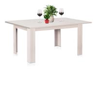Shally Dogan Tavolo Allungabile Sala da pranzo Olmo da 110 x 70 cm a 150 x 70 cm, Design Moderno, Estensibile Salvaspazio, Ideale x Sala Pranzo, Soggiorno, Cucina, Arredamento Interni (Olmo)