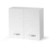 Shally Mobile pensile scolapiatti da Cucina componibile Bianco frassinato con raccogligocce cm 80x32xH 72