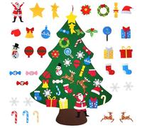 Shallyong Albero Di Natale In Feltro Per Bambini, Montessori - Decorazione Natalizia