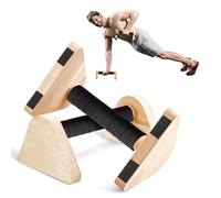 shallyong Parallele Calisthenics, Push Up Board, 20cm Calisthenics Attrezzature, Parallele Ginnastica Artistica per Casa Yoga, con Maniglie Antiscivolo, Carico Fino 200kg
