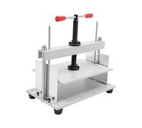 Shalmidor Pressa manuale, 1,5 tonnellate, per carta fino a A4, con sistema a vite girevole, pressa per libri per levigare carta, libri, giornali, ecc.