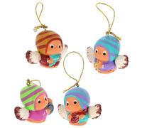 SHALOM - Angelo A Righe in Colori Assortiti. Altezza 3 Cm