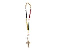 SHALOM - Corona Missionaria Grani In Legno 6 Mm