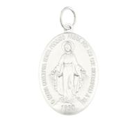 SHALOM - Medaglia Miracolosa In Alluminio. Altezza 5 Cm