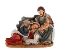 SHALOM - Natività Madonna Sdraiata in Resina. Altezza 8,8 Cm