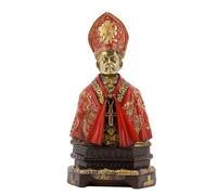 SHALOM - Statua Busto San Gennaro In Resina. Altezza 20 Cm