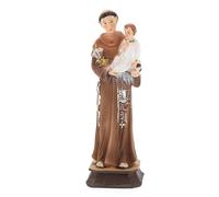 SHALOM - Statua Di Sant'Antonio, In Resina. Altezza 15 Cm