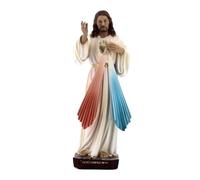SHALOM - Statua Gesù Misericordioso, in Resina. Altezza 30 Cm