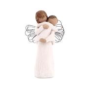 SHALOM - Statua in Resina The Willow Tree - Abbraccio dell' Angelo (Angel's Embrace) H. 14 Cm