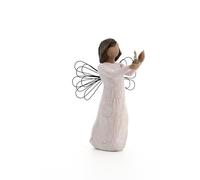 SHALOM - Statua in Resina The Willow Tree - Angelo della Speranza (Angel of Hope) H. 13 Cm