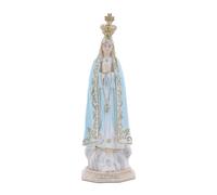 SHALOM - Statua Madonna Di Fatima, In Resina. Altezza 10 Cm