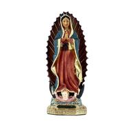 SHALOM - Statua Madonna Di Guadalupe, In Resina. Altezza 23 Cm