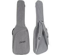 Shaman BGB-122 GY Premium-Line Borsa per E-Basso Grigia, Peso: circa 920 g | Adatta a tutte le forme più diffuse, Dimensioni interne massime (LxP): 117 x 35 cm, Cerniere scorrevoli