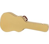 Shaman Custodia per chitarra acustica Tweed - Robusta custodia rigida imbottita per chitarra acustica dreadnought con chiusura a scatto - Valigia sagomata con ampio scomparto per gli accessori
