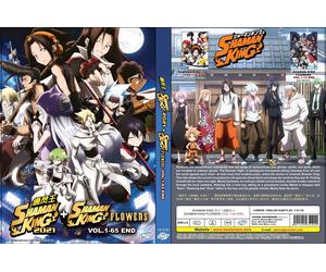Shaman King 2021 (VOL.1 - 52 End + Shaman King Flowers) ~ Sottotitolo inglese...