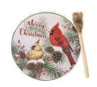 Shamanic Percussion - Tamburo strumentale natalizio, strumento sciamanico per musica spirituale, meditazione riflessiva, decorazione per la casa