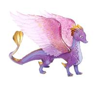 Shamoparty Bellissimo drago da sogno viola, giocattolo per bambini, animali mitologici, ragazzi e ragazze, compleanni, regali di laurea, regali scolastici