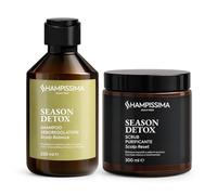 Shampissima Professional, Trattamento Capelli Grassi, Scrub Cuoio Capelluto Purificante e Shampoo Seboregolatore, Ideale per Cute Grassa, 250 ml + 300 ml